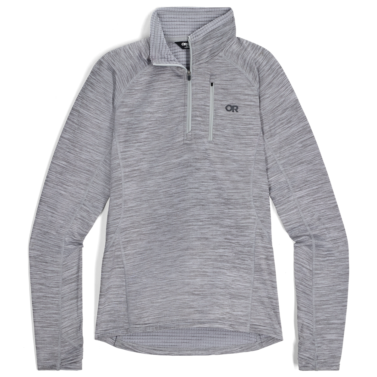 Outdoor Research women's 300523 in Grey Heather, front view