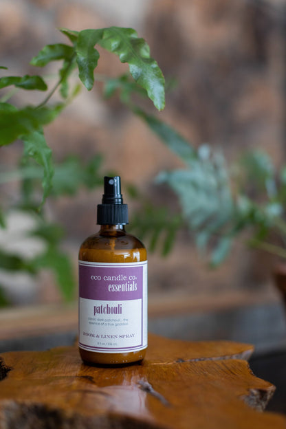Eco Candle Company Essentials Room and Linen Spray - Patchouli
