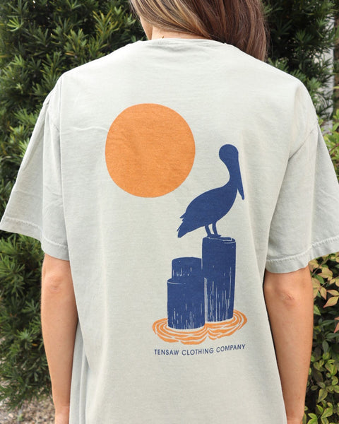 Tensaw Clothing Company Pelican Sunset Tee