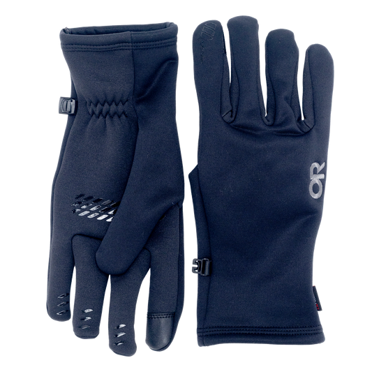 Outdoor Research Men's Backstop Sensor WindPro Gloves in Black, product view