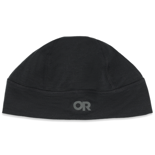 Outdoor Research Alpine Onset Merino 150 Beanie in Black, front view