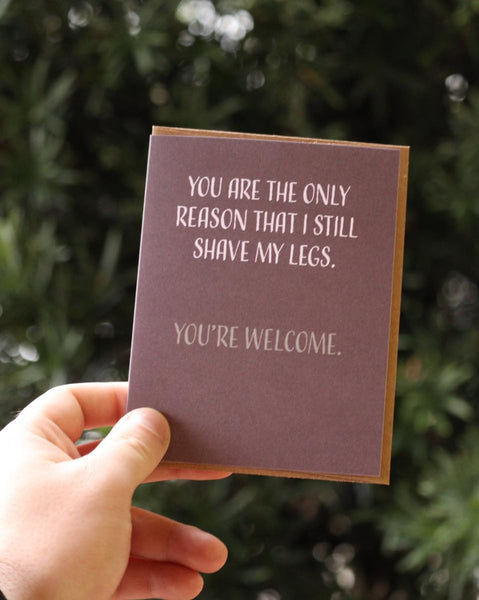 Modern Wit Funny Valentines Day Card