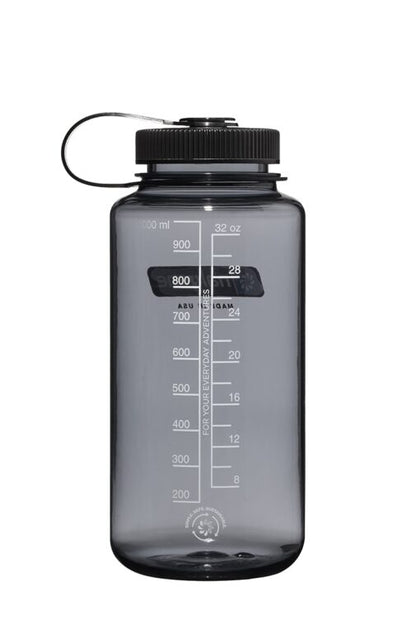 Nalgene 32oz Wide Mouth Water Bottle - Grey