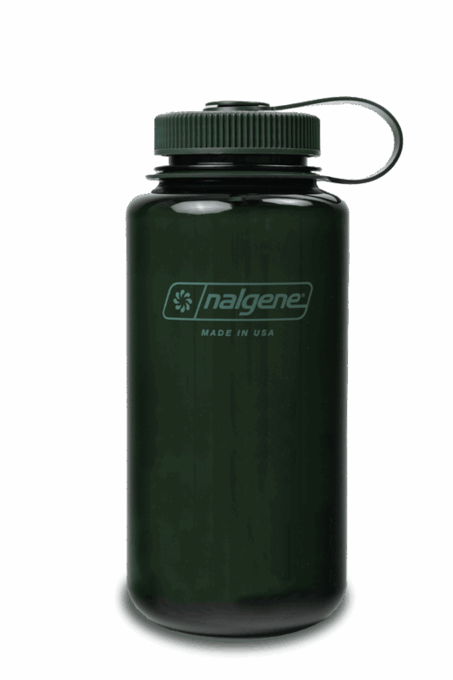 Nalgene 32oz Wide Mouth Sustain Water Bottle – BPA-Free Recycled Bottle
