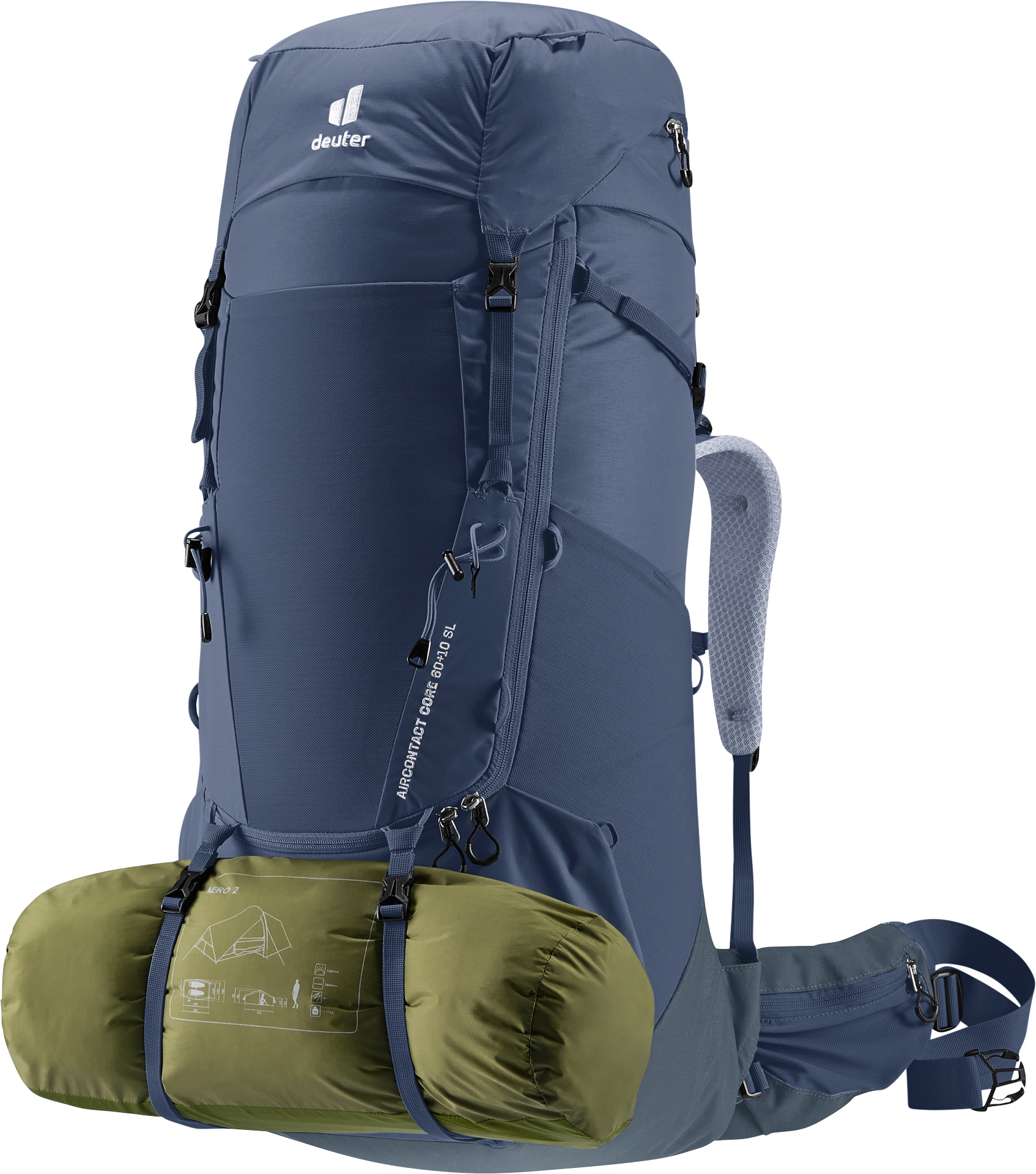 buy deuter backpack air contact Deuter Aircontact Core 60+10 SL Ink Graphite