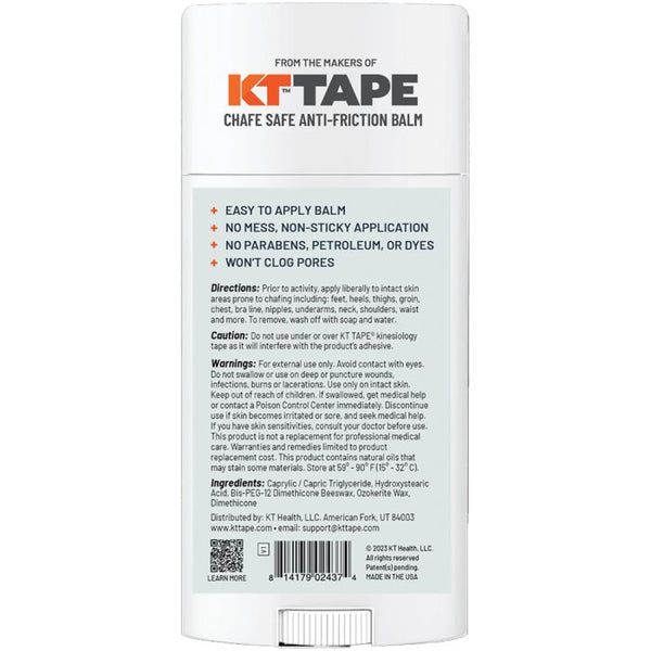 KT Chafe Safe Balm Stick