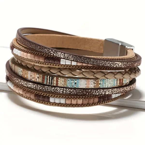 Mulit Strand Leather Bracelets