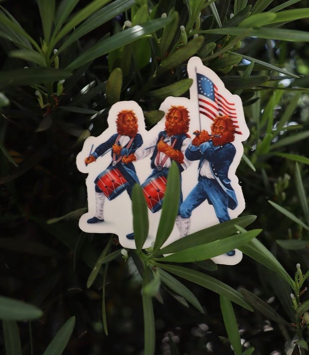 Spirit of 76 Sticker