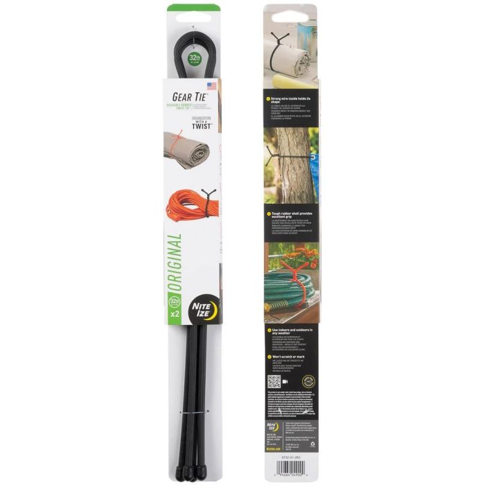 Nite Ize Gear Tie Reusable Rubber Twist Tie