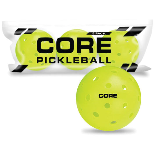 CORE PICKLEBALL BALLS – 3 PACK