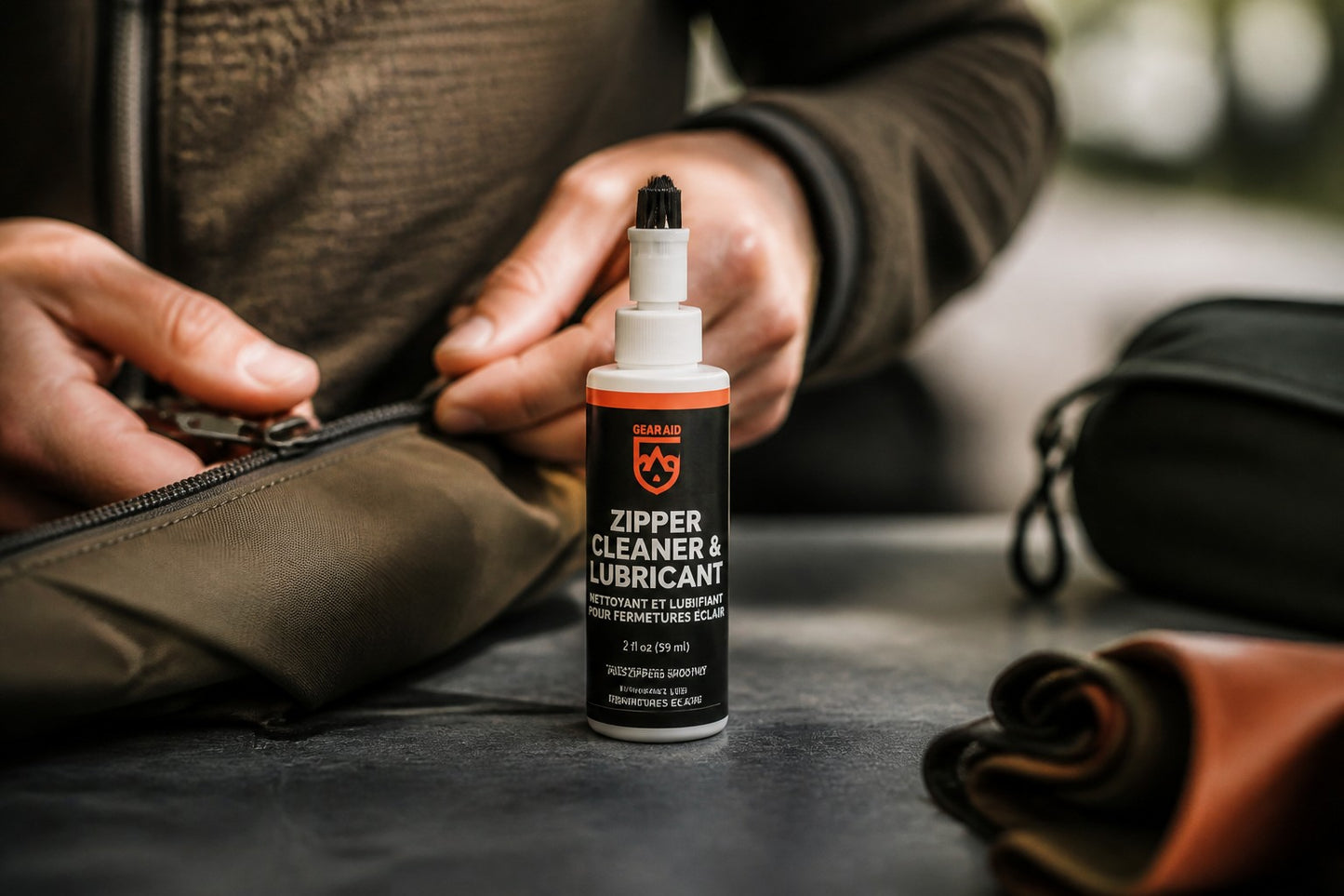 Gear Aid Zipper Cleaner & Lubricant 2 oz