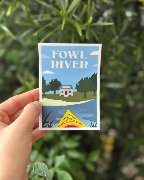 Fowl River Sticker