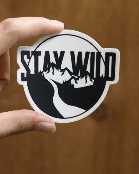 Stay Wild Sticker