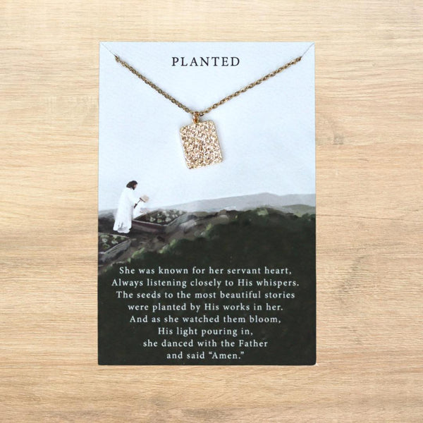 Dear Heart - Planted Necklace