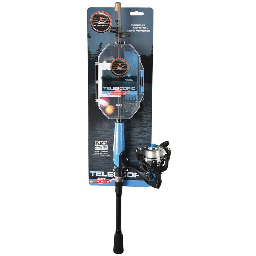 R2F4 JUST ADD BAIT TELESCOPIC SPINNING COMBO