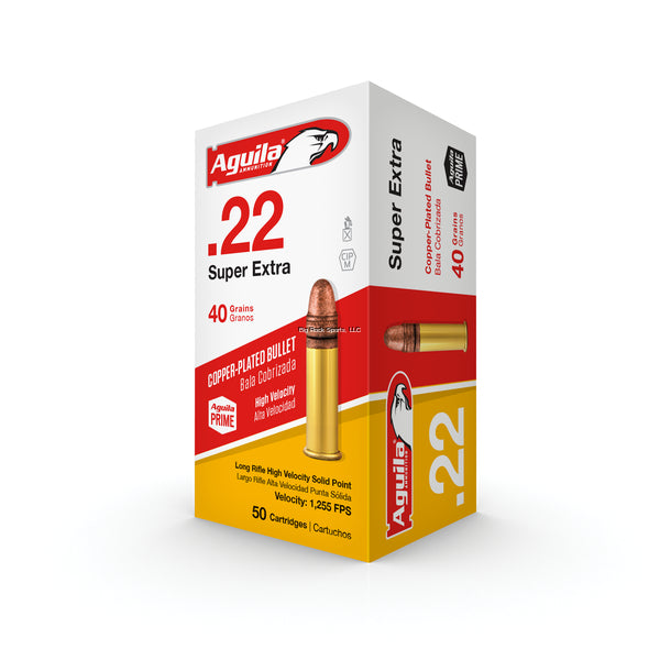 22 LR Aguila High Velocity 40 Grain 50 Rounds