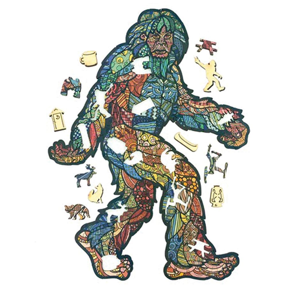 SASQUATCH WOODEN PUZZLE