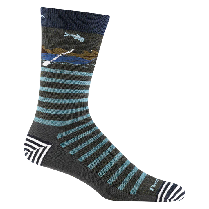 Darn Tough Men's Animal Haus Crew Lightweight Lifestyle Sock