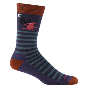 Darn Tough Men's Wild Life Crew Lightweight Lifestyle Sock