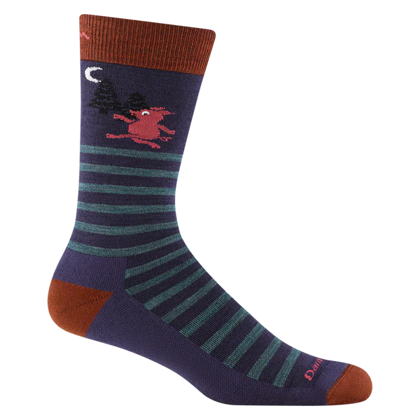 Darn Tough Men's Wild Life Crew Lightweight Lifestyle Sock