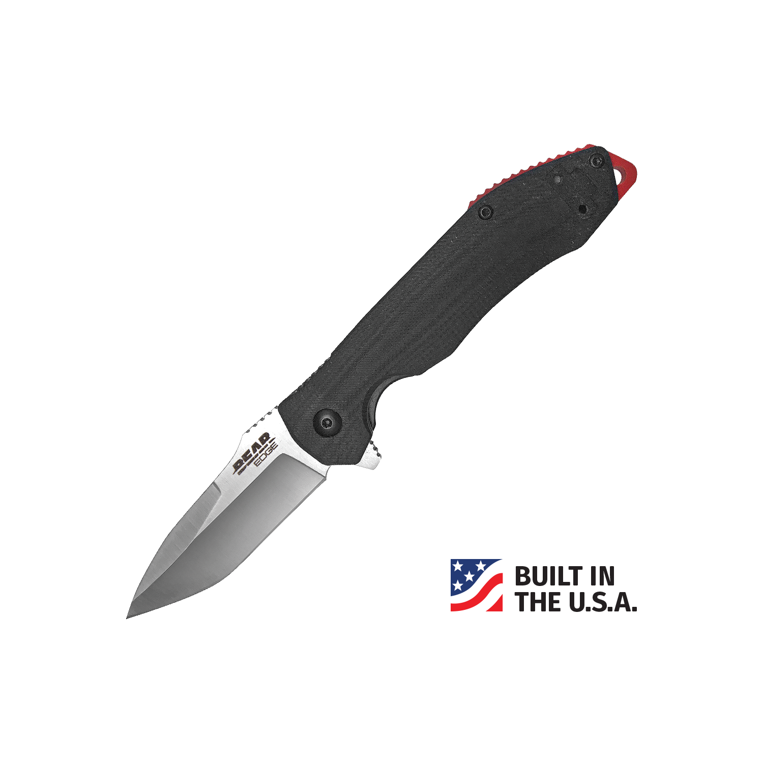 Bear and Son 4 1/2″ Frame Lock | Black G10 Flipper w/ Pocket Clip- BE22