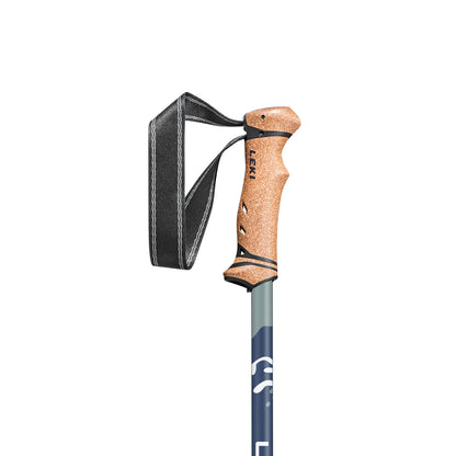 Close-up of Spirit Lite trekking pole Evocon grip with adjustable Lock Security Strap.