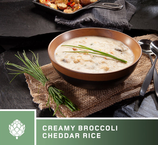AlpineAire Creamy Broccoli Cheddar Rice Freeze-Dried Meal