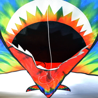 In the Breeze 5' 3D Tie Die Shark Kite