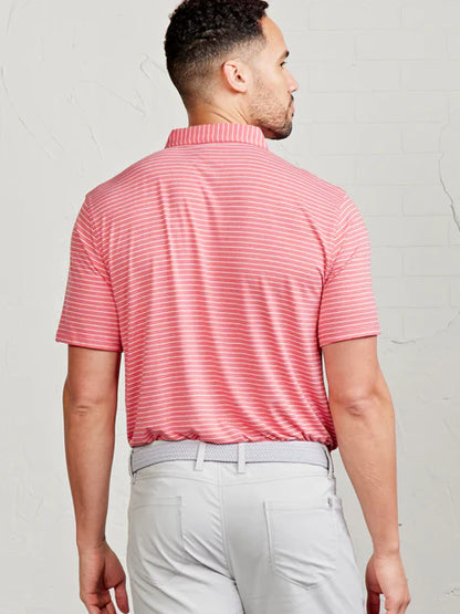Tasc – Men’s Cloud Polo Shirt – Brookline Stripe