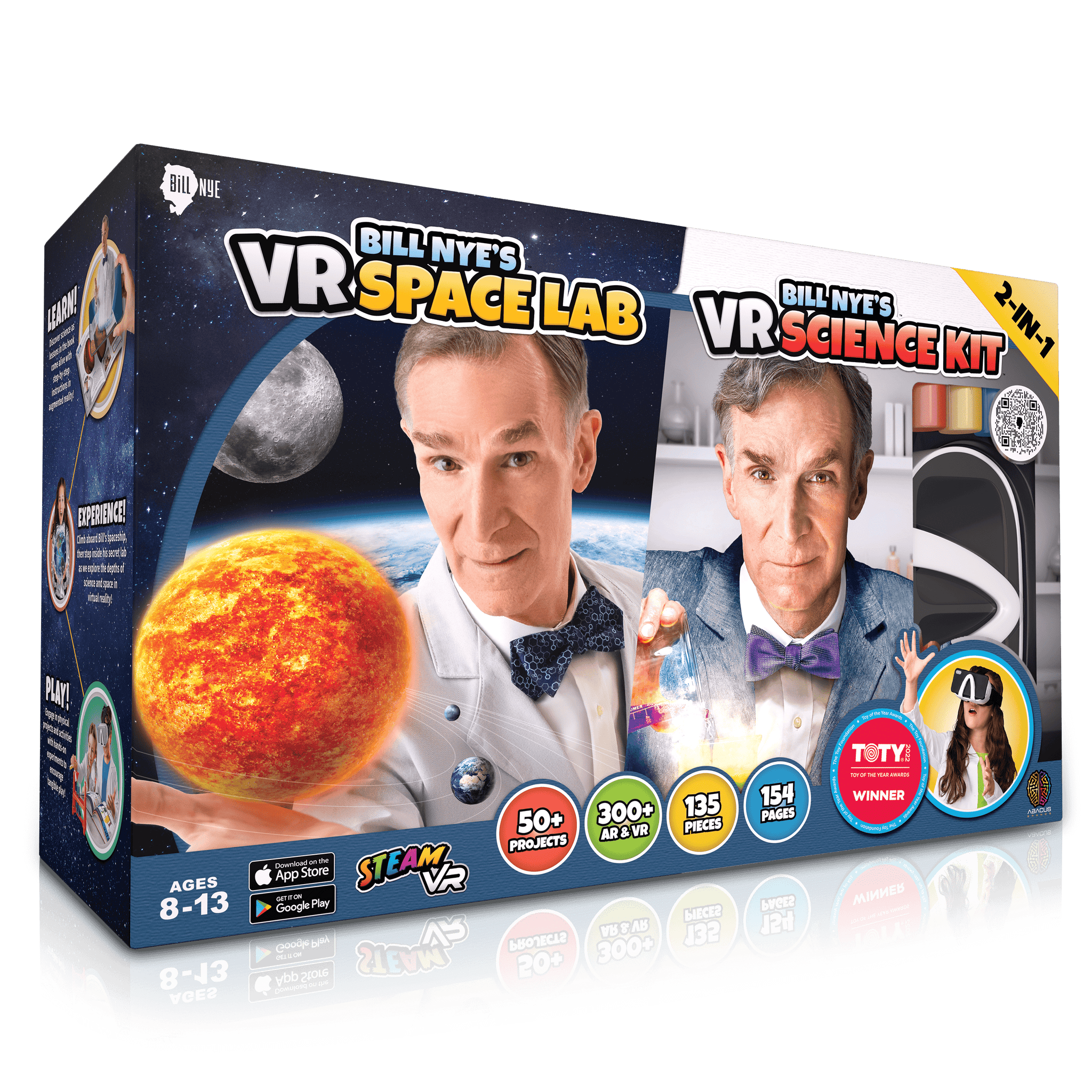 Abacus Brands, Inc. - Bill Nye's Bundle Pack - VR Space Lab & Science Kit