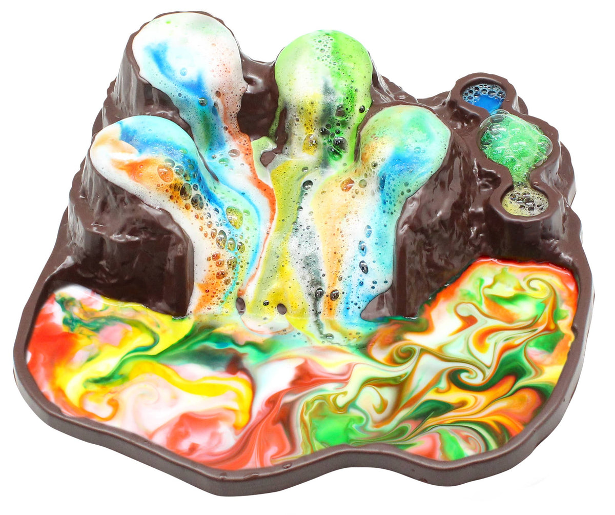 Volcano Lab Glass Wild Enviromental Science: Rainbow Volcano Lava Lab Kit – Red Beard's ...