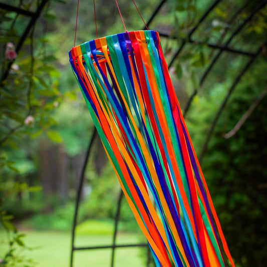 In the Breeze Rainbow Ribbon Windsock