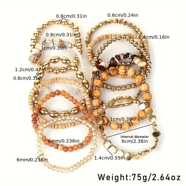 Gold Assorted Bracelets