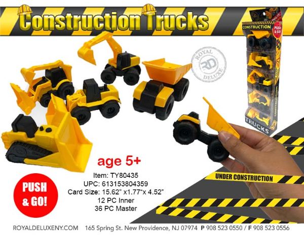 Royal Deluxe Construction Trucks