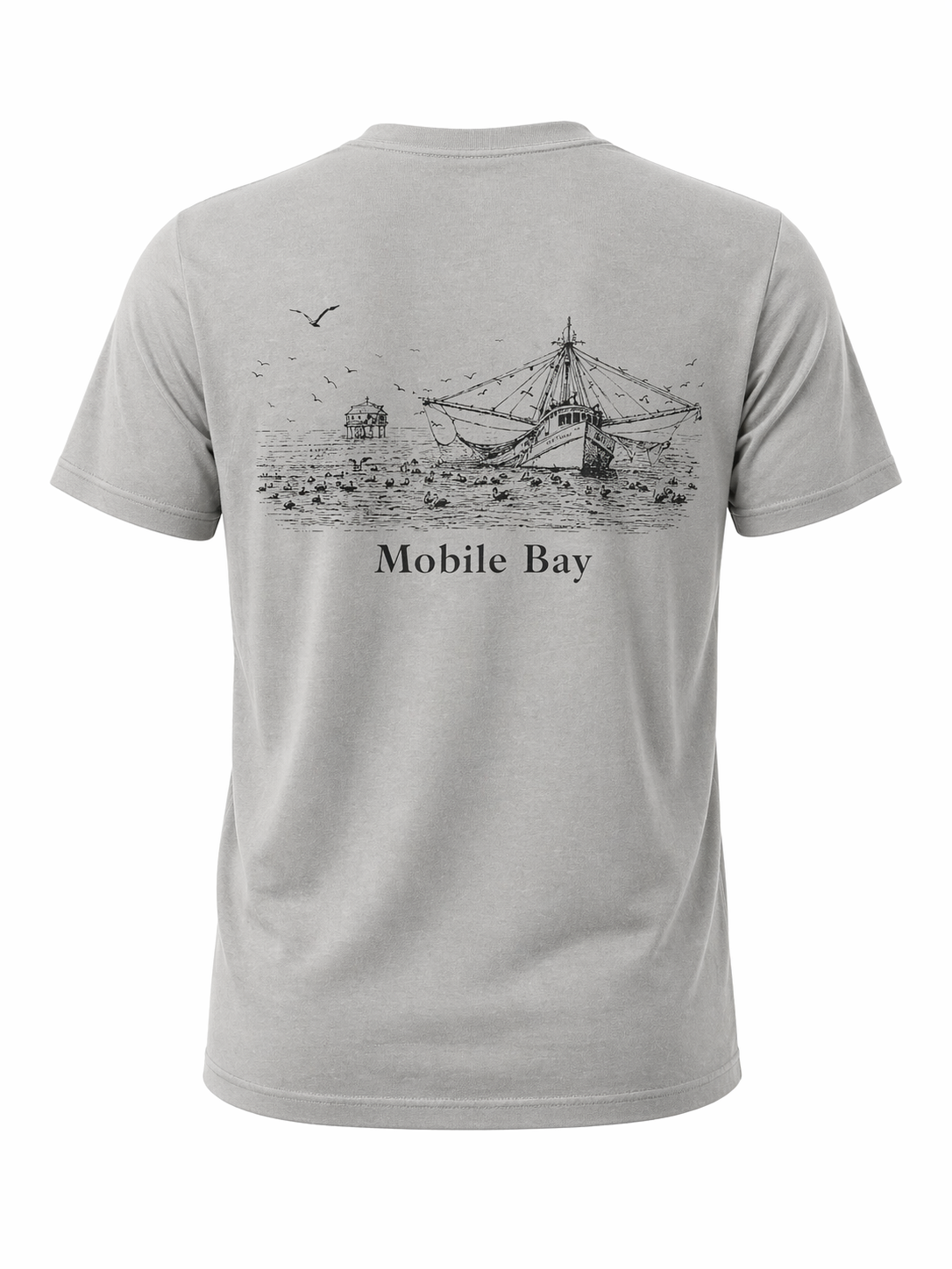Shrimp Boat T-Shirt – Coastal Alabama Design
