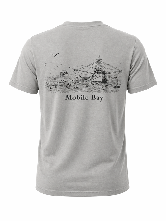 Shrimp Boat T-Shirt – Coastal Alabama Design