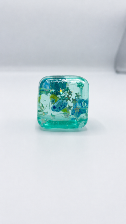 Glitter Squish Cube