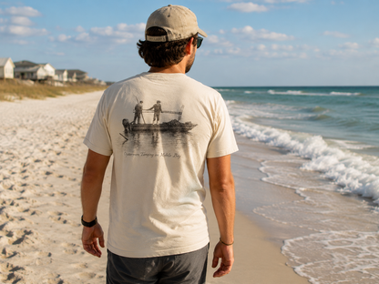 Oystermen Tonging on Mobile Bay TShirt