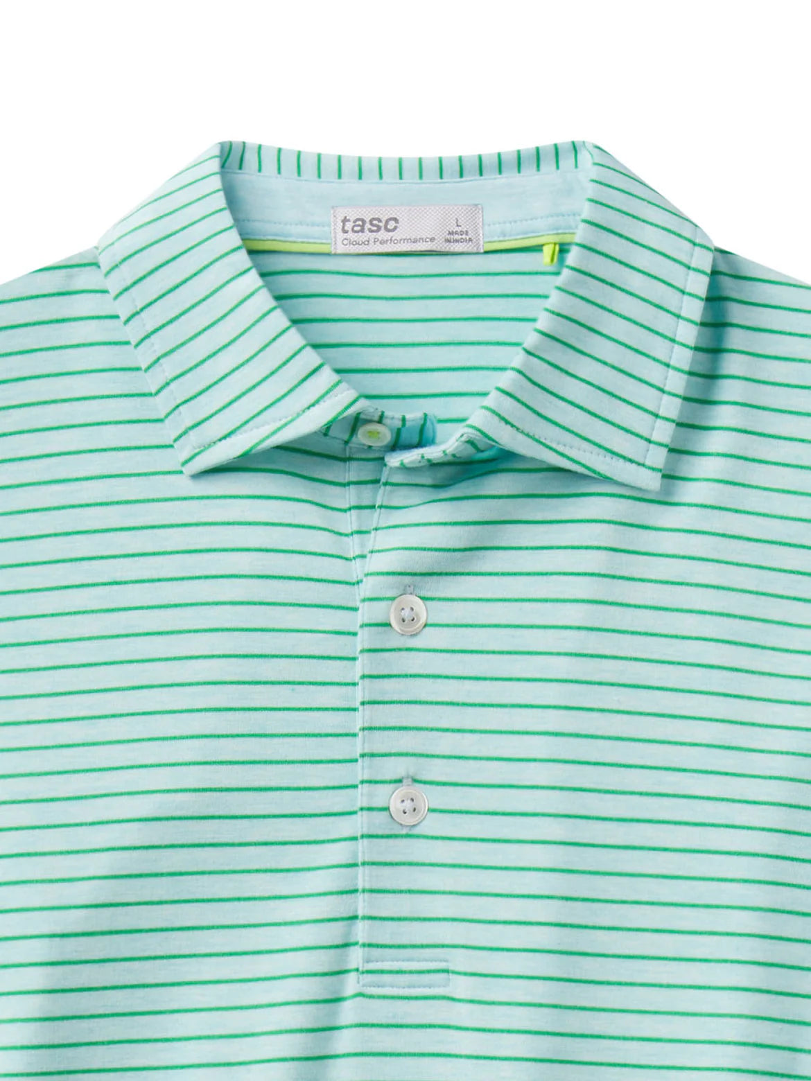 Tasc Cloud Polo Brookline Stripe