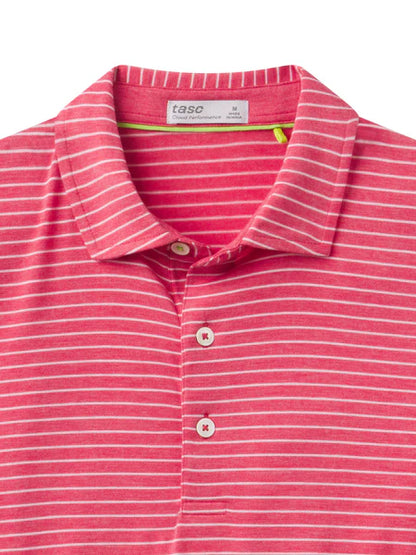 Tasc – Men’s Cloud Polo Shirt – Brookline Stripe