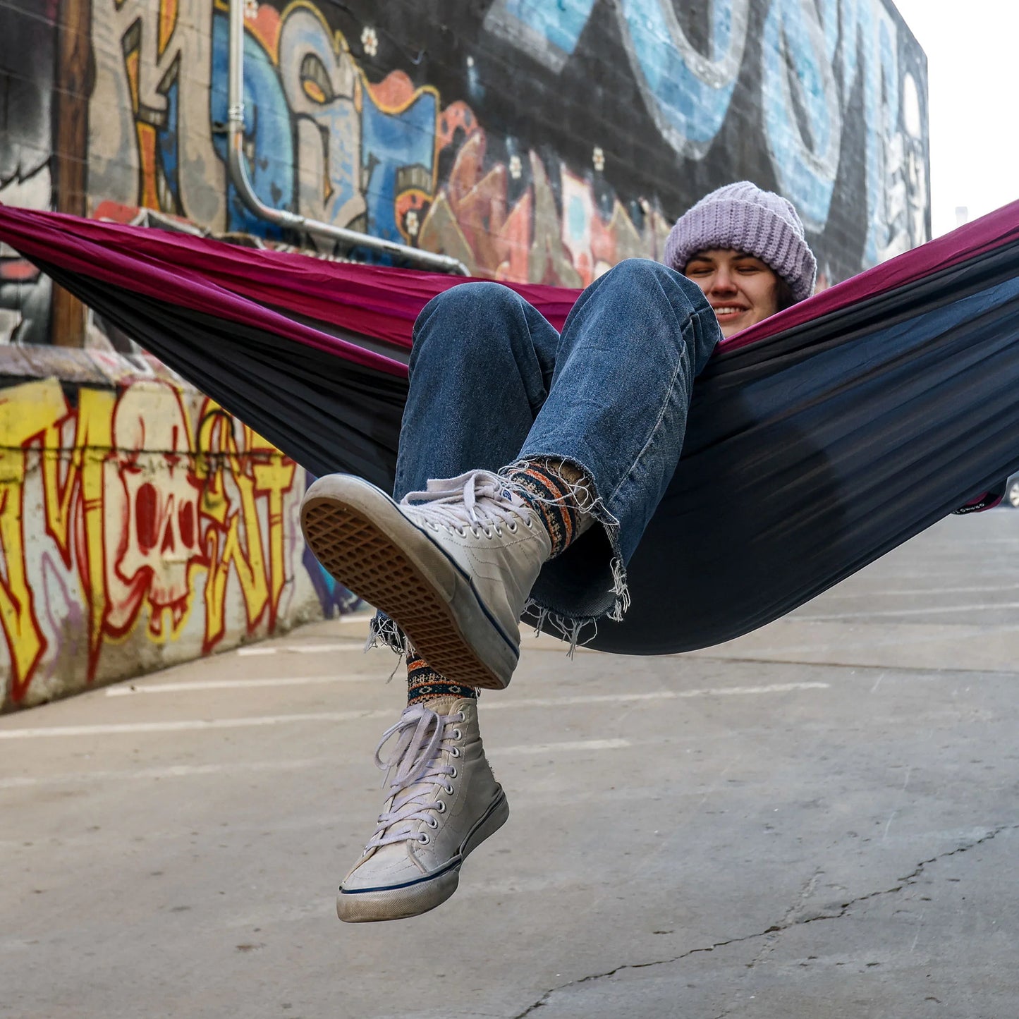 Double Deluxe Hammock with Straps – 2 Person Camping Hammock