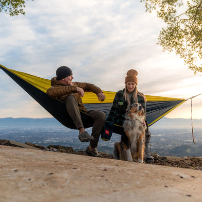 Double Deluxe Hammock with Straps – 2 Person Camping Hammock