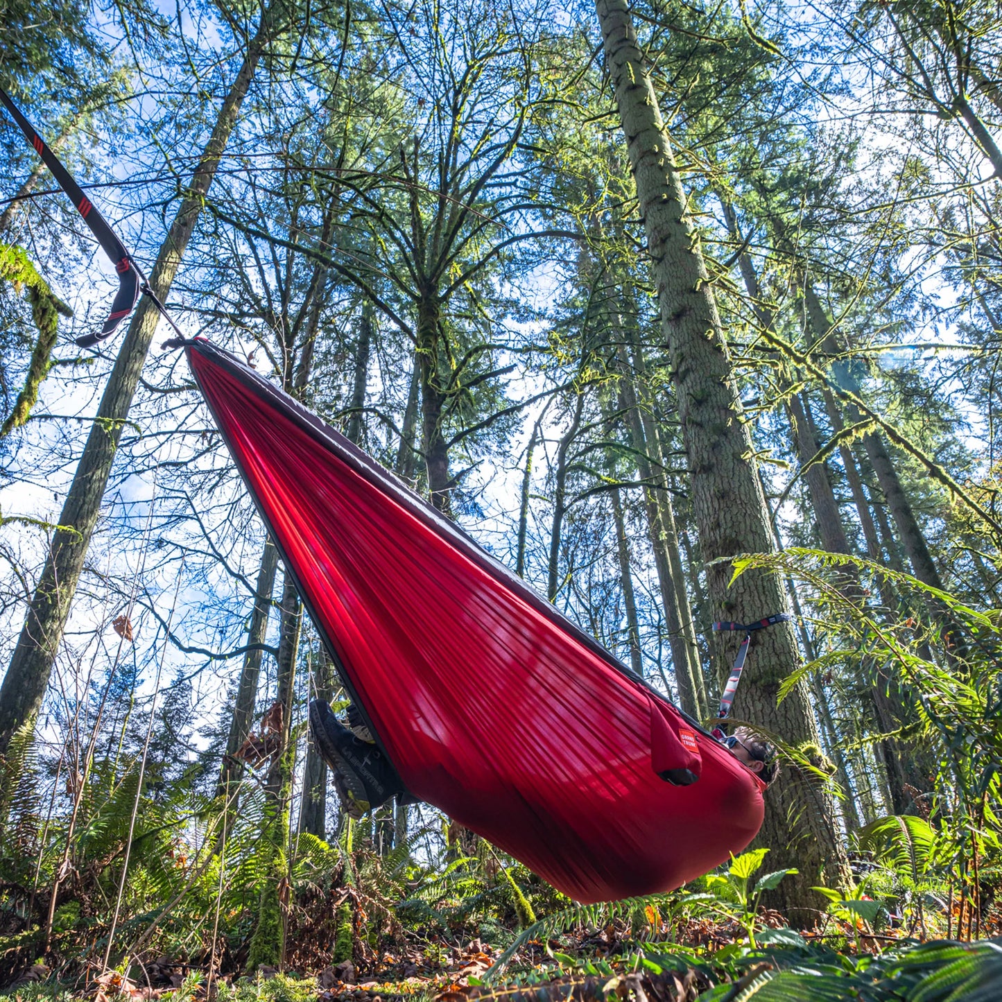 Double Deluxe Hammock with Straps – 2 Person Camping Hammock