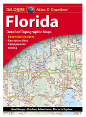 Delorme Atlas & Gazetteer Florida