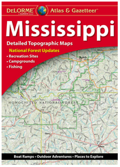 Delorme Atlas & Gazetteer Mississippi