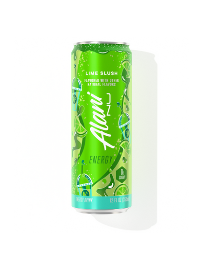 Alani Nu Energy Drink – Sugar-Free Energy (Lime Slush, Cherry Slush, and Blue Slush 12oz)