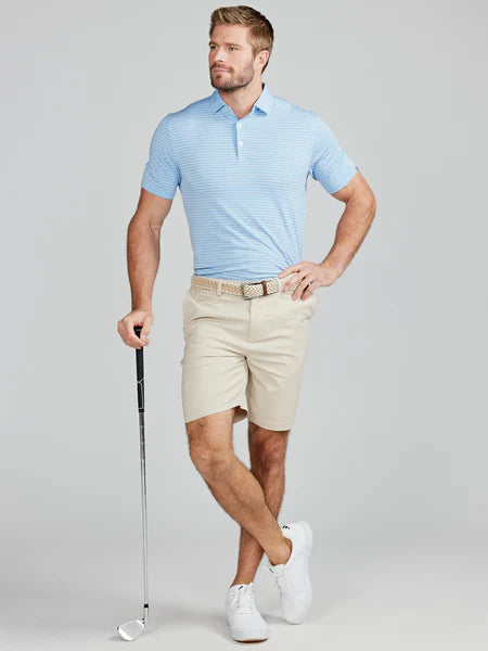 Tasc – Men’s Cloud Polo Shirt – Brookline Stripe