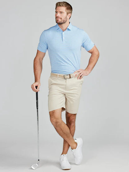 Tasc – Men’s Cloud Polo Shirt – Brookline Stripe
