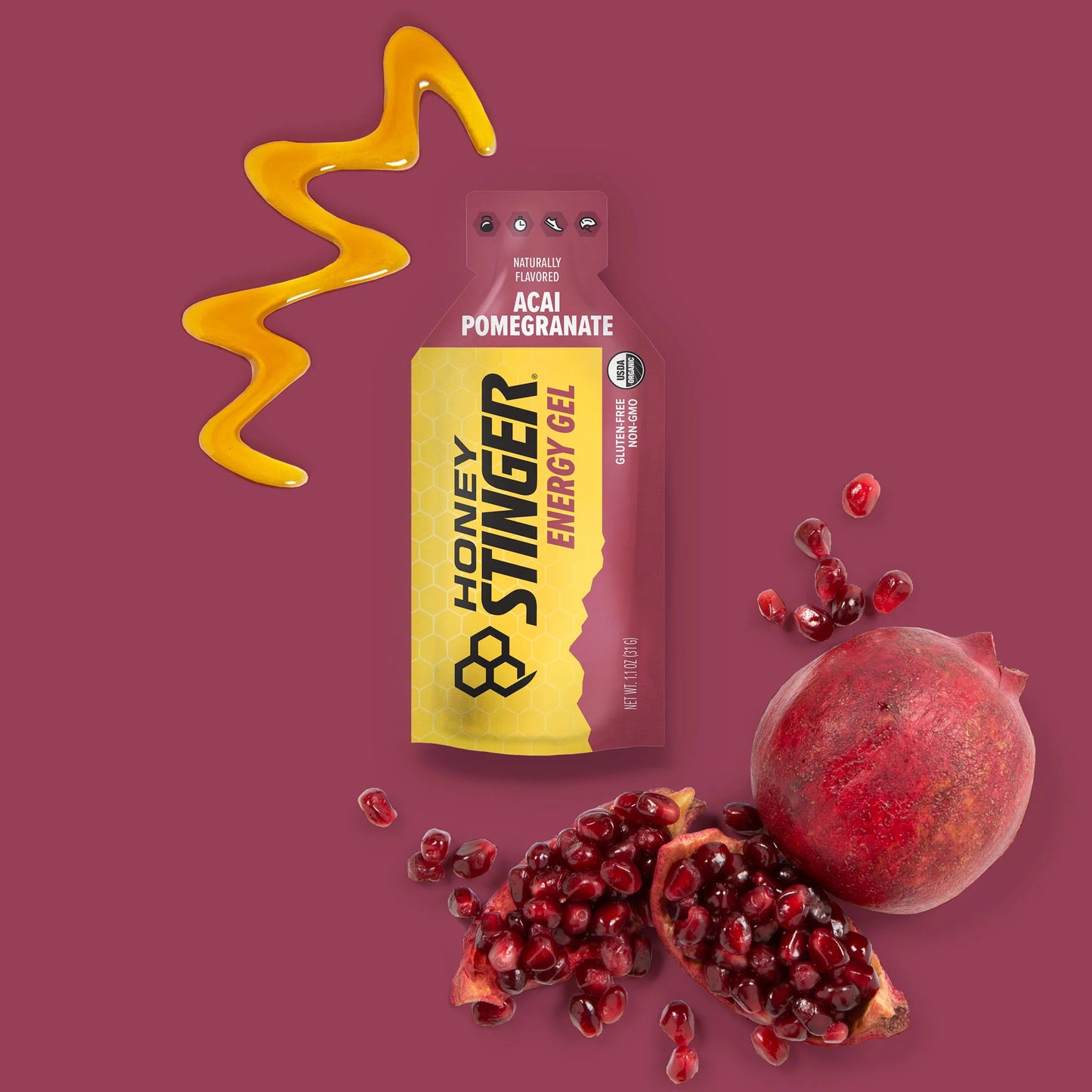 Honey Stinger Energy Gel Acai Pomegranate