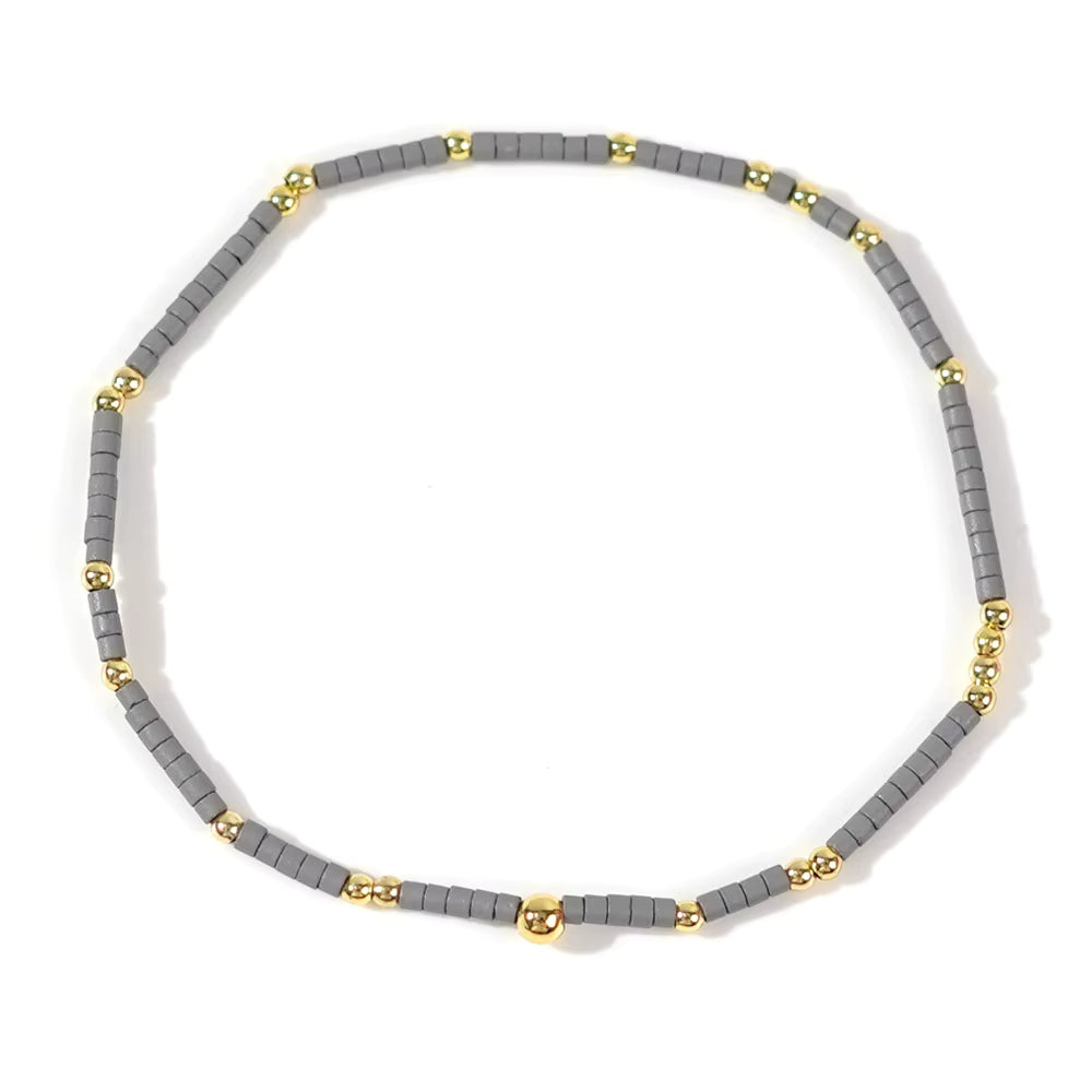 Bohemian Glass Beaded Bracelet